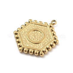 201 Stainless Steel Pendants&nbsp;LS-STAS-R227-01O-G
