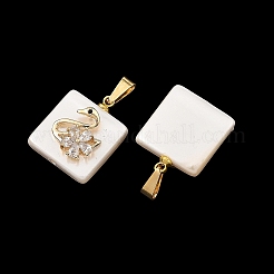 Shell Pearl Pendants&nbsp;PALLOY-JF05956-02