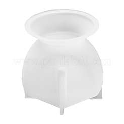 3D DIY シリコンキャンドル型  香り付きキャンドル型  三角形  69x57x72mm  内径：36mm&nbsp;DIY-K073-28D