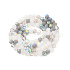 Electroplate Glass Beads Strands&nbsp;EGLA-P048-A03
