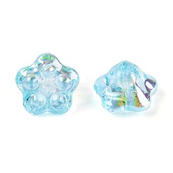 Electroplate Glass Beads Strands&nbsp;EGLA-T021-22G