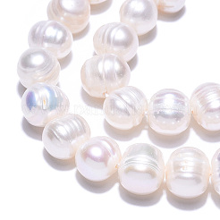 Natural Cultured Freshwater Pearl Beads Strands&nbsp;PEAR-N013-07N