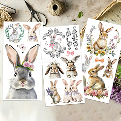 3 Sheets 3 Styles PVC Waterproof Decorative Stickers&nbsp;DIY-WH0404-530
