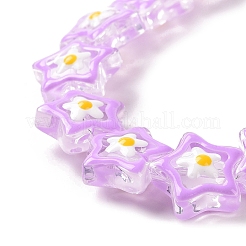 Transparent Glass Beads Strands&nbsp;LAMP-K037-07D