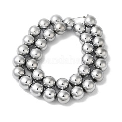 Electroplated Synthetic Magnetic Hematite Beads Strands&nbsp;G-I364-K01-05