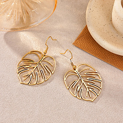 304 Stainless Steel Dangle Earrings for Women&nbsp;WGE6242-01