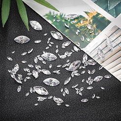 Cubic Zirconia Pointed Back Cabochons&nbsp;ZIRC-PH0001-05