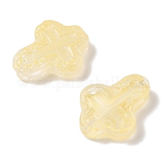 Transparent Spray Paint Glass Beads&nbsp;GLAA-Z011-04