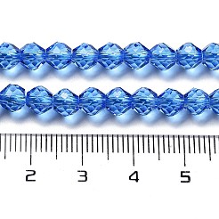 Transparent Glass Beads Strands&nbsp;GLAA-A014-03G