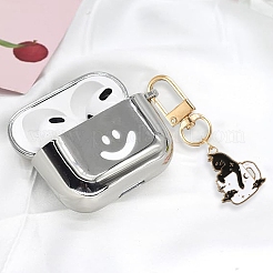 Coffee Cup with Cat Alloy Enamel Pendant Decoration&nbsp;HJEW-YW00025-01