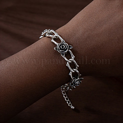 Gothic Style Alloy Link Chain Bracelets for Women&nbsp;WG63462-01