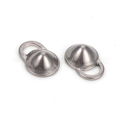 Tarnish Resistant 304 Stainless Steel Pendant Rhinestone Settings&nbsp;STAS-L244-05P