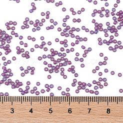 トーホーラウンドビーズ  日本製シードビーズ  マット  （625f）ラズベリーマット光沢  11/0  2.2mm  穴：0.8mm  約1110個/10g&nbsp;X-SEED-TR11-0625F