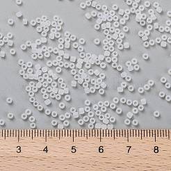 トーホー 11/0ラウンドビーズ  日本製シードビーズ  （141f）セイロンフロストスノーフレーク  2.2mm  穴：0.8mm  約5555個/50g&nbsp;SEED-XTR11-0141F