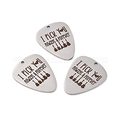 Non-Tarnish 201 Stainless Steel Pendants&nbsp;STAS-J401-LD016