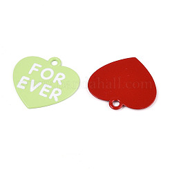 Spray Painted Alloy and Enamel Pendants&nbsp;PALLOY-T090-87