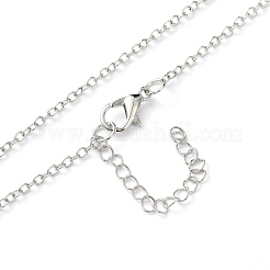 Luminous Alloy Locket Pendant Necklaces&nbsp;NJEW-F284-08A