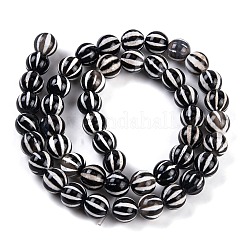 Tibetan Style dZi Beads Strands&nbsp;G-C133-A01-02
