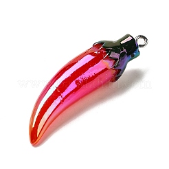 Opaque Resin Pendants&nbsp;FIND-I044-16G-01