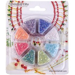 Two Cut Glass Seed Beads&nbsp;SEED-PH0008-04