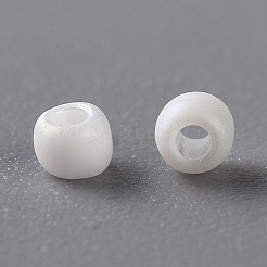 トーホー 11/0ラウンドビーズ  日本製シードビーズ  （761)マット不透明ホワイト  2.2mm  穴：0.8mm  約5555個/50g&nbsp;SEED-XTR11-0761