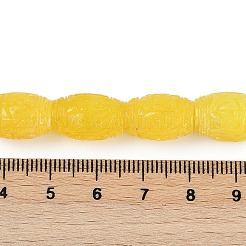 Synthetic Coral Carved Beads Strands&nbsp;CORA-M001-21B