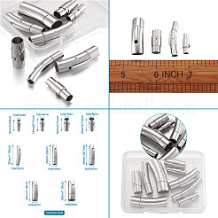 304ステンレススチール製バヨネット留め具とマグネット式ネジ留め具  ステンレス鋼色  30x6mm  穴：3mm&nbsp;STAS-YS0001-04P