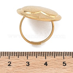 304 Stainless Steel Cuff Open Rings&nbsp;RJEW-F202-02B-G