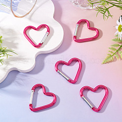5Pcs Zinc Alloy Spring Gate Rings&nbsp;FIND-TA0009-73H