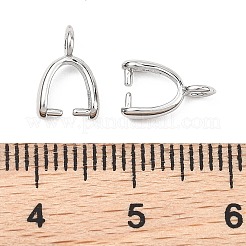 SHEGRACE Brass Ice Pick Pinch Bails&nbsp;XGRQ1U691-371P