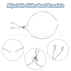 DIY Blank Dome Links Bracelet Making Kits&nbsp;DIY-DC0002-48