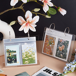 3 Inch Acrylic Desk Calendar Storage Photo Albums Stands&nbsp;AJEW-WH0819-011A