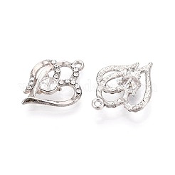 Alloy and Rhinestone Pendants&nbsp;PALLOY-T092-16P