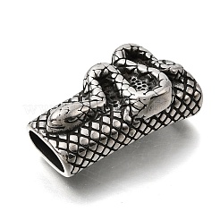 304 Stainless Steel Slide Charms&nbsp;STAS-F356-15AS-12
