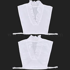 Detachable Cotton Shirt Women False Collar&nbsp;AJEW-WH20054-051