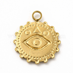 304 Stainless Steel Pendants&nbsp;LS-STAS-M305-15G