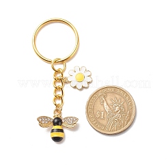 Alloy & Brass Enamel Keychains&nbsp;KEYC-JKC00348