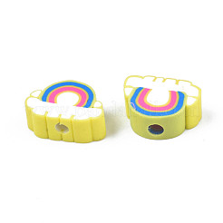 Handmade Polymer Clay Beads&nbsp;CLAY-T012-31D