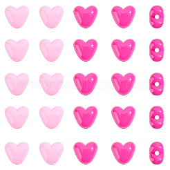 240Pcs 2 Colors Opaque Acrylic Beads&nbsp;MACR-PA0001-52