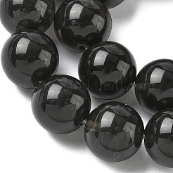 Natural Ice Obsidian Beads Strands&nbsp;G-P590-A02-12mm-01