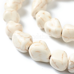 Synthetic Magnesite Beads Strands&nbsp;G-H263-03