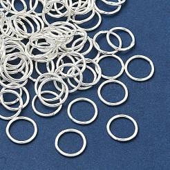 Eco-Friendly Brass Round Rings&nbsp;KK-M165-10mm-02S-RS