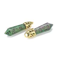 Bullet Natural Ruby in Zoisite Pendants&nbsp;G-E332-C32-G