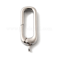 PH PandaHall Pack Of 18 Spring Gate Rings 3 Colours Oval Carabiner Hook...