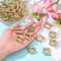 Acrylic Rhinestone Link Rings&nbsp;FIND-CJC0003-31