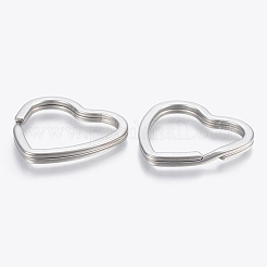 Tarnish Resistant 304 Stainless Steel Split Key Rings&nbsp;STAS-P197-034P