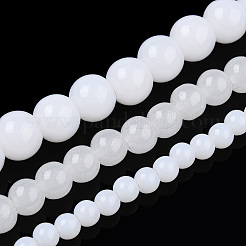 Imitation Jade Glass Beads Strands&nbsp;GLAA-T032-J6mm-01