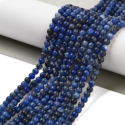 Natural Sodalite Beads Strands&nbsp;G-G143-A03-01