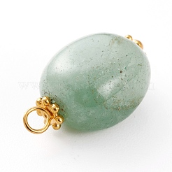 Nuggets Natural Mixed Gemstone Pendants&nbsp;PALLOY-JF00603