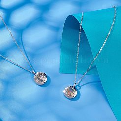 DIY Memory Locket Pendant Necklace Making Kit&nbsp;DIY-UN0003-51
